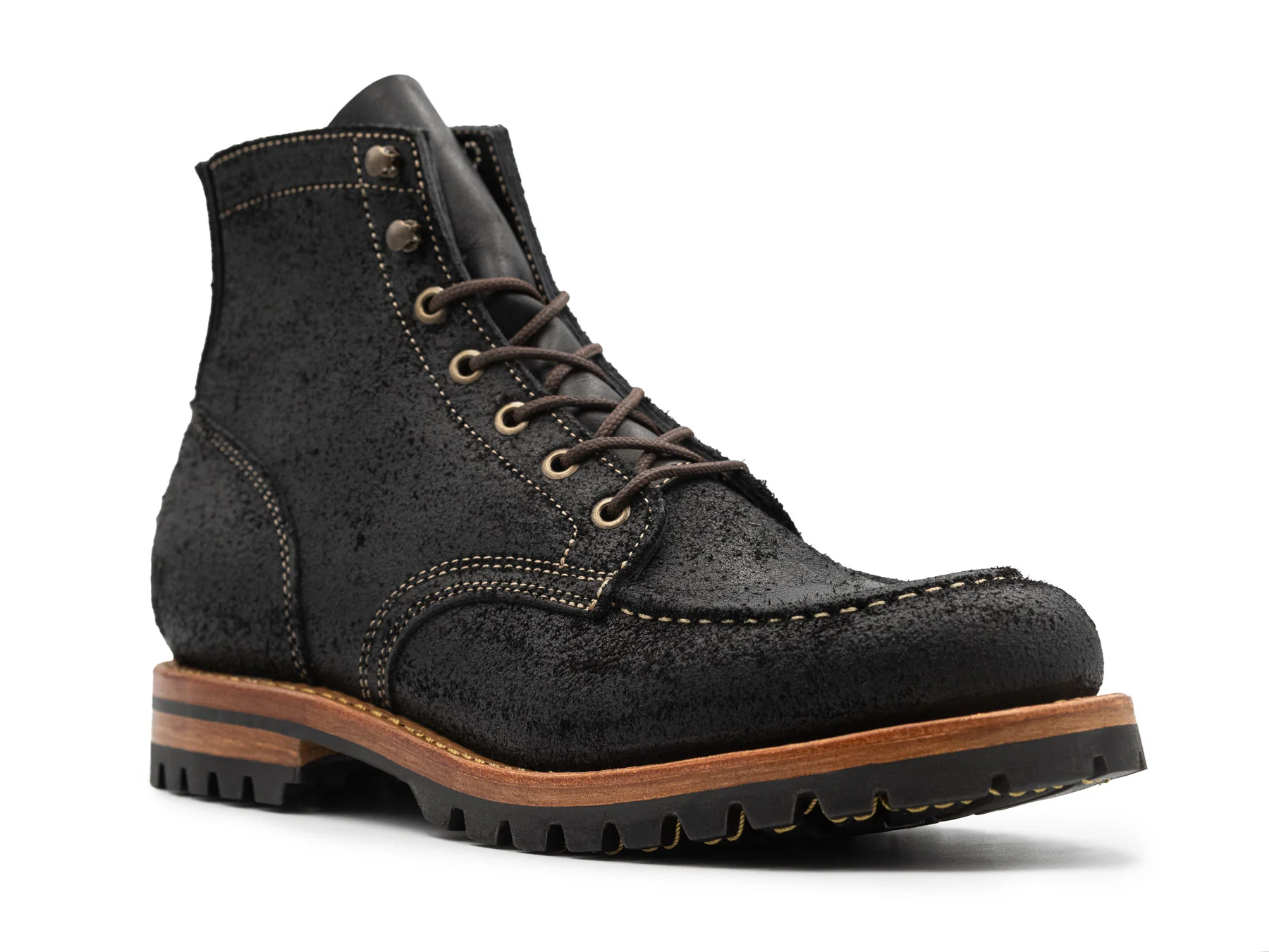 Black Oiled Rough Out | Moc Toe - Image 3
