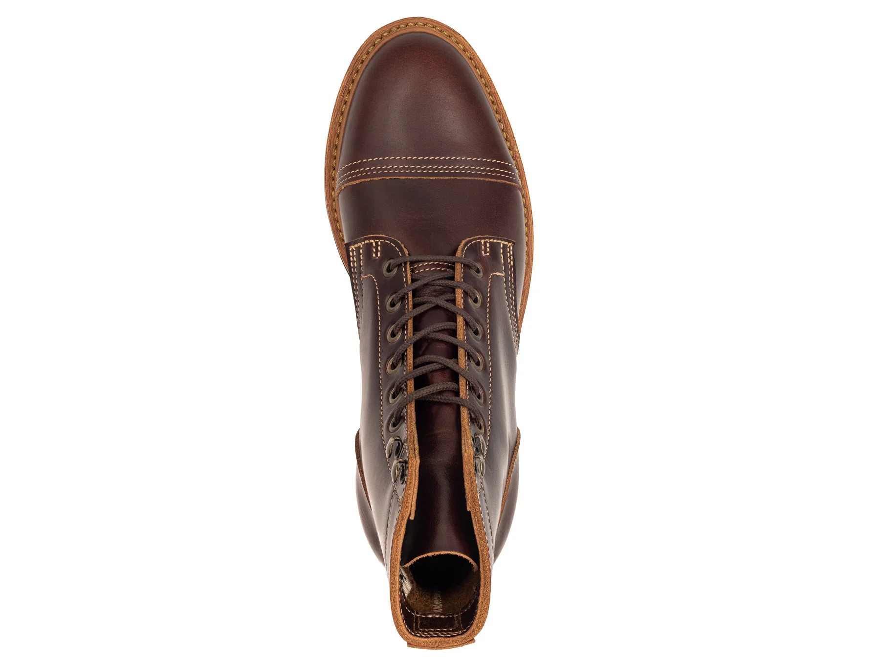 Brown Double Shot | Cap Toe - Image 6