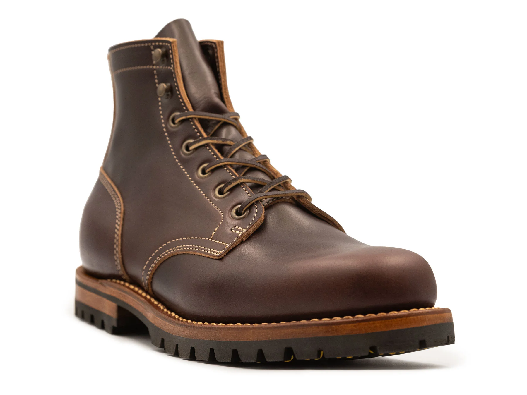 Brown Double Shot | Plain Toe - Image 3