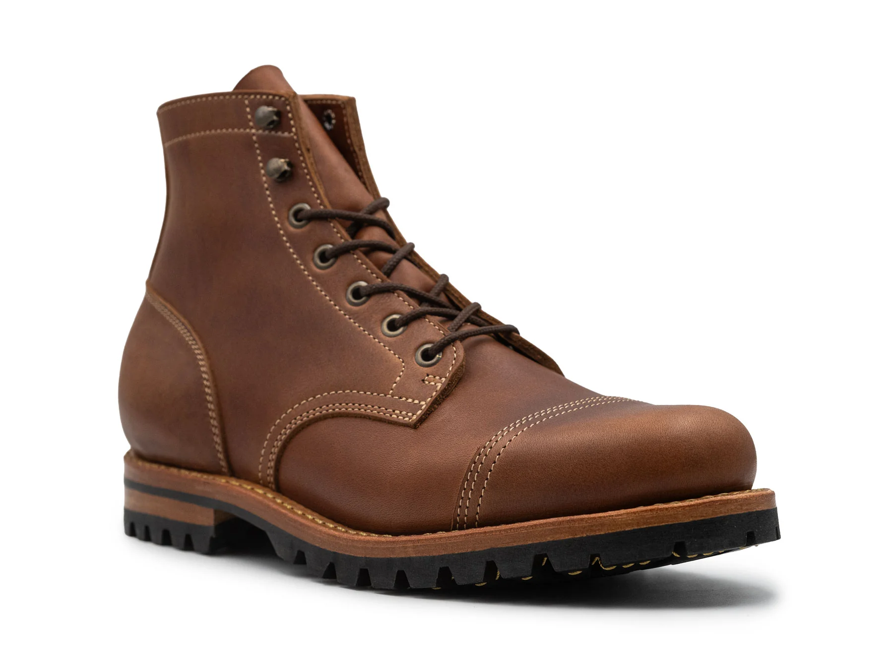 Brown Oiled Smooth Out | Cap Toe - Image 3