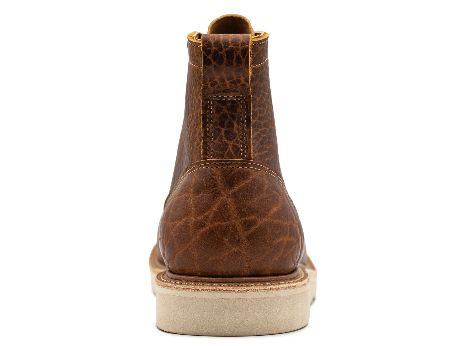 Cognac Shrunken Bison | Moc Toe - Image 6