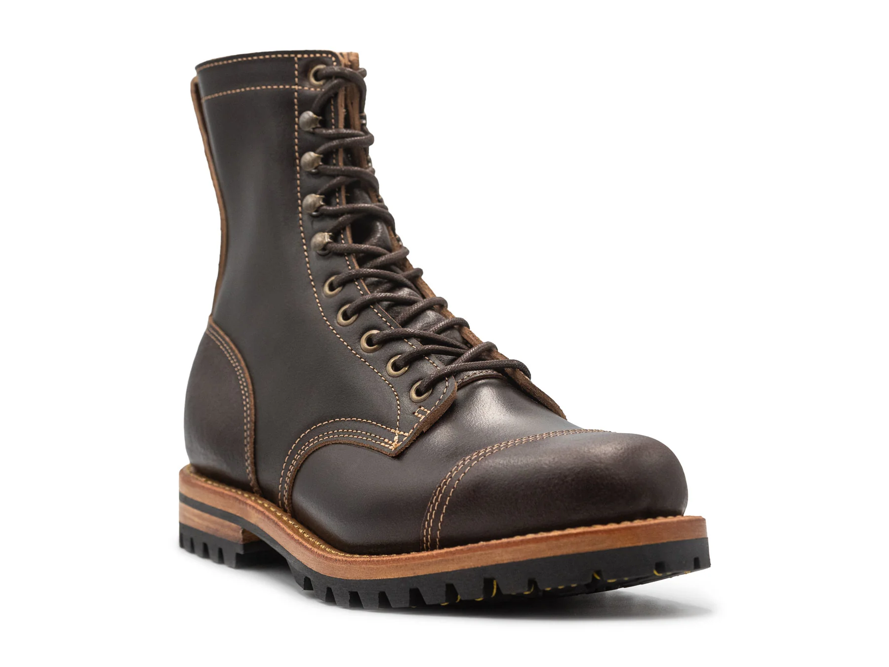 Java Waxed Flesh | Cap Toe Upland - Image 3