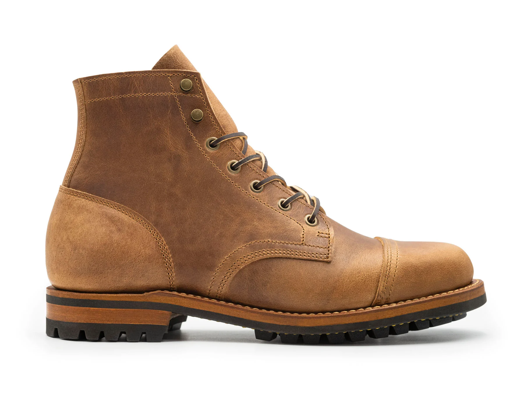 Natural Cypress Cap Toe | 9D