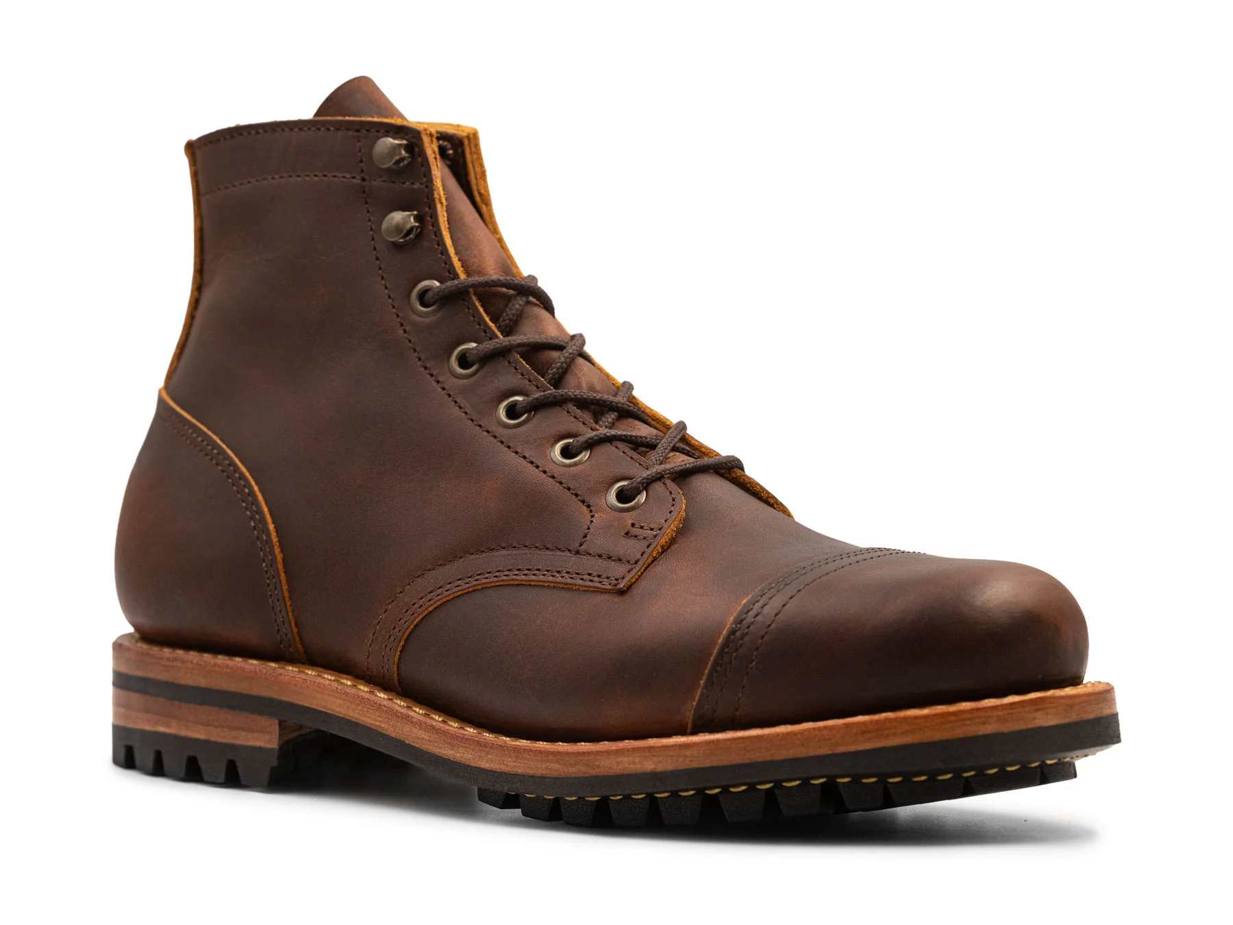 Tobacco Snakebite | Cap Toe - Image 3