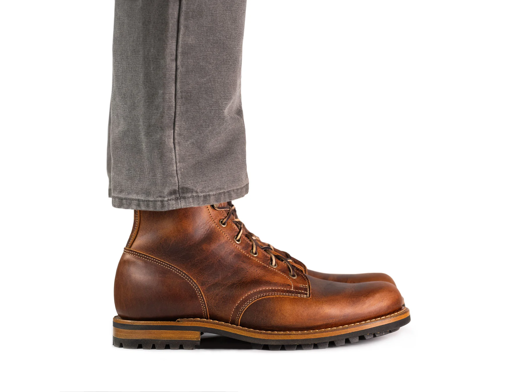 Tobacco Snakebite Plain Toe | 10.5D - Image 8